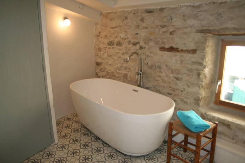 Character Filled House Overlooking The River Cesse Bize-Minervois Exteriör bild