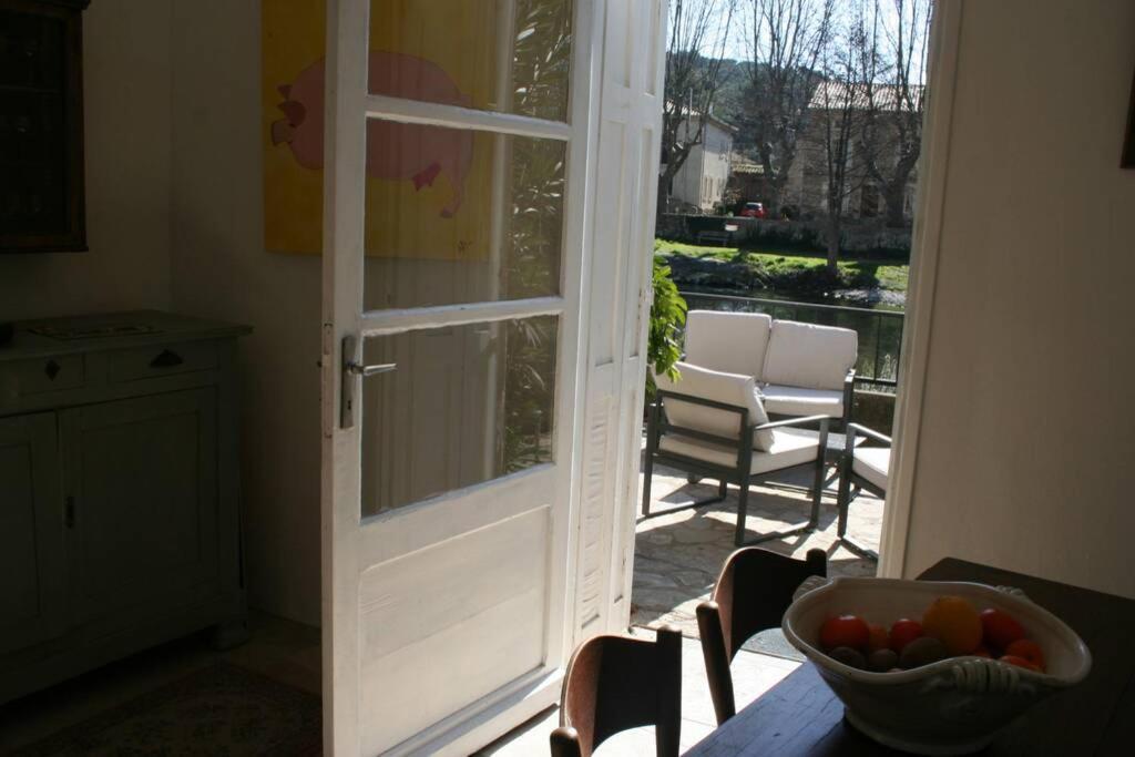 Character Filled House Overlooking The River Cesse Bize-Minervois Exteriör bild